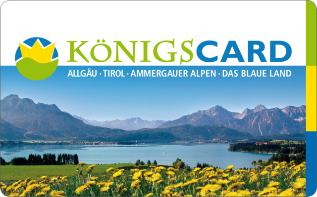 Die Königscard - für Ihre Ferien in Schwangau im Allgäu