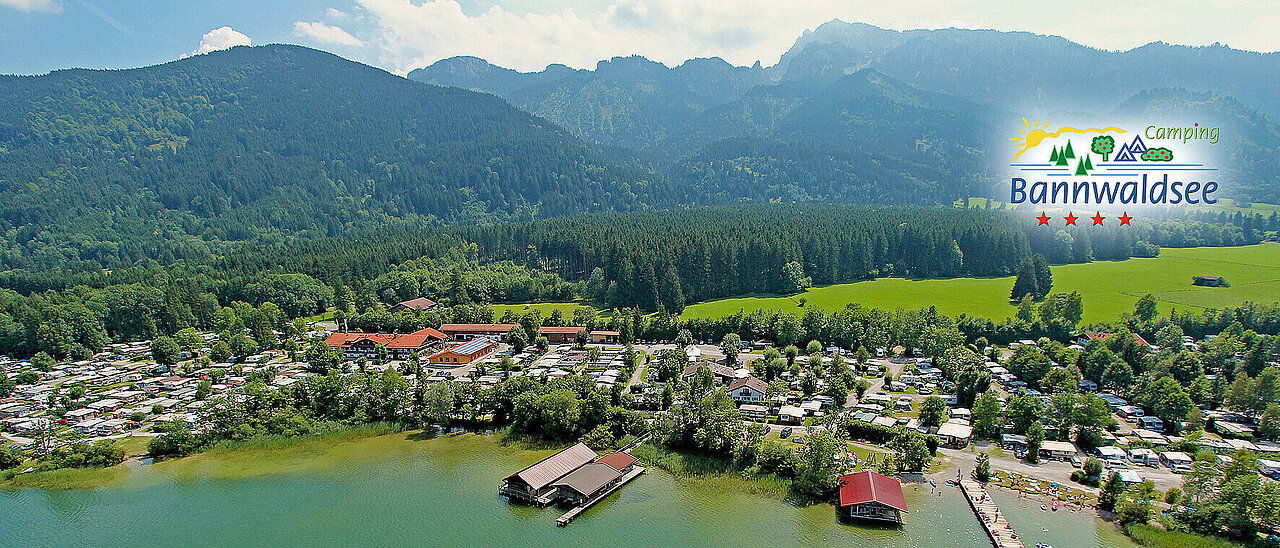 Camping Bannwaldsee in Schwangau in Bavaria