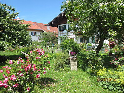 Beautiful backyards in Schwangau