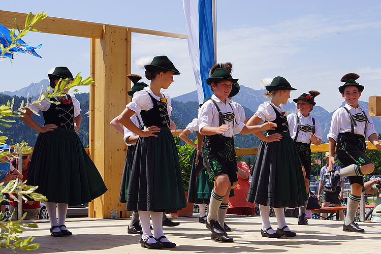 Traditional festival in Schwangau