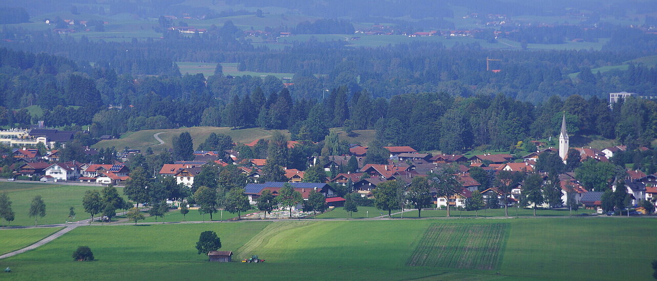 Panoramic view of Schwangau