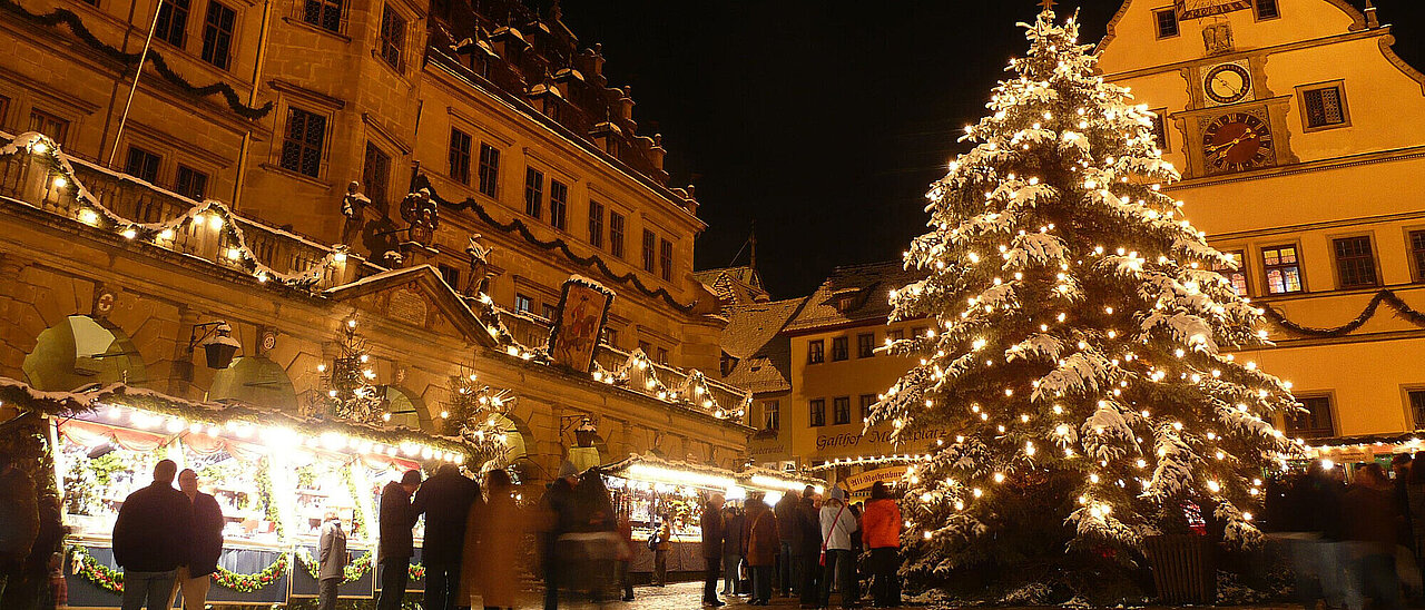 Christmas market in Rothenburg