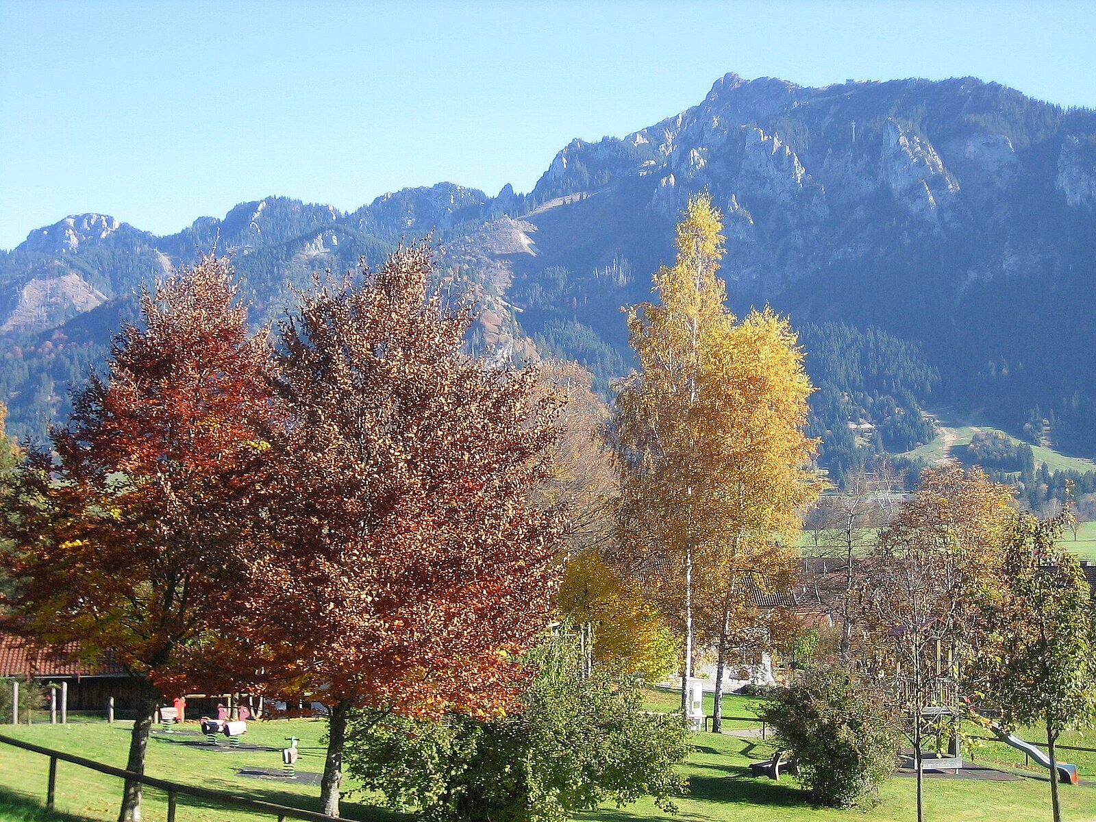 The Kurpark in Autumn